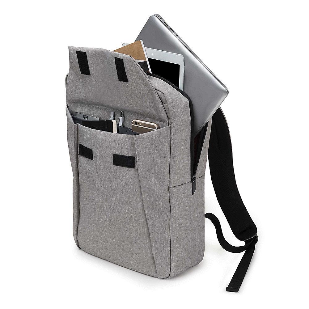 Dicota Backpack EDGE Notebookrucksack 39,62cm (13"-15,6") light grey