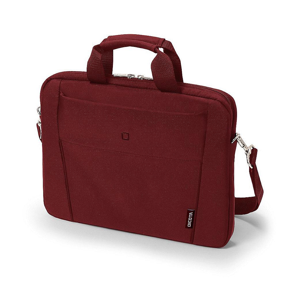 Dicota Slim Case BASE Notebooktasche 35,81cm (13"-14,1") rot