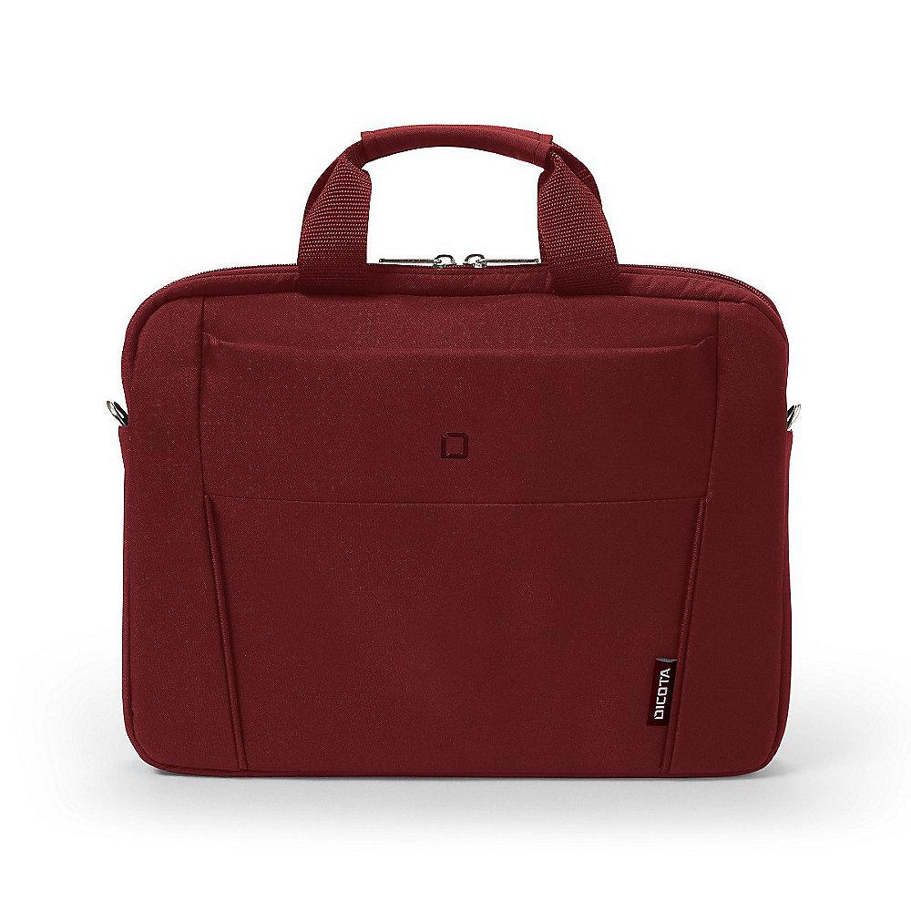 Dicota Slim Case BASE Notebooktasche 35,81cm (13"-14,1") rot