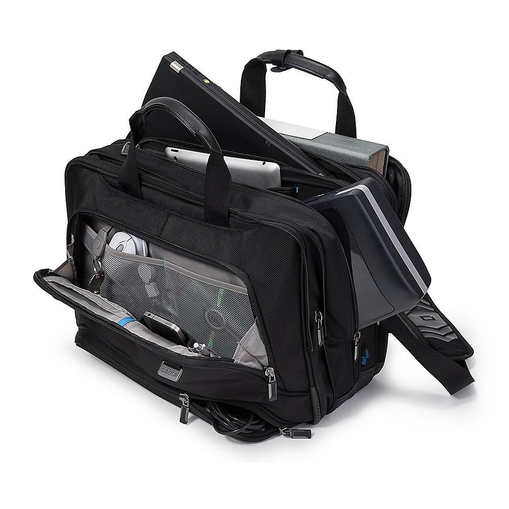 Dicota Top Traveller Twin Pro Notebooktasche 14-15.6, schwarz, Dicota, Top, Traveller, Twin, Pro, Notebooktasche, 14-15.6, schwarz