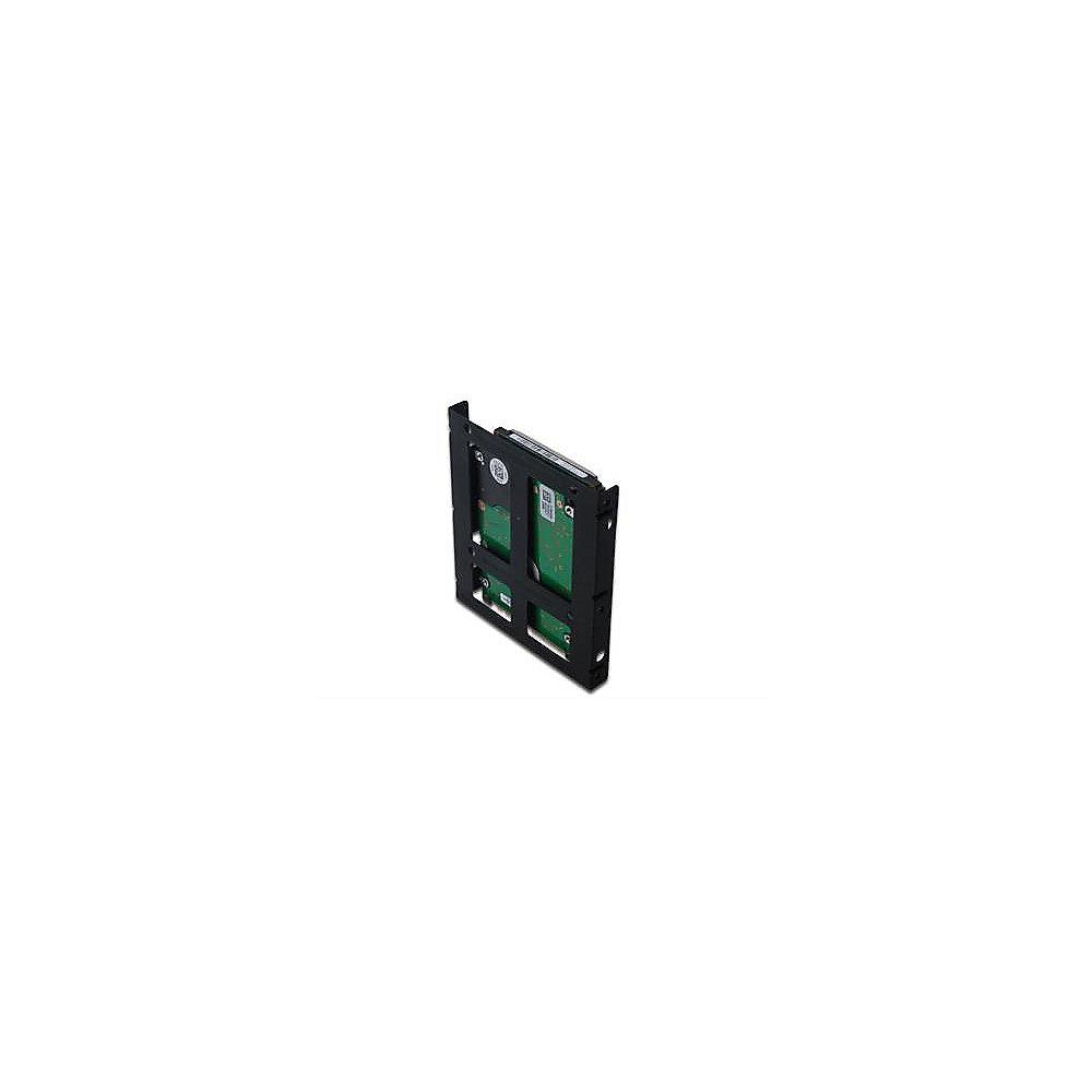 DIGITUS 2x 2.5 HDD/SSD auf 1x 3.5 Festplatten Einbaurahmen, DIGITUS, 2x, 2.5, HDD/SSD, 1x, 3.5, Festplatten, Einbaurahmen