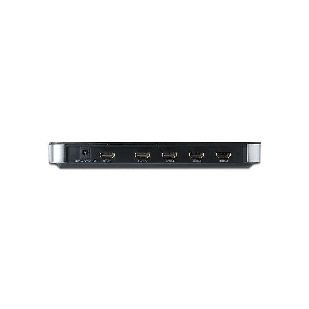 DIGITUS DS-45310 USB 2.0 4 1 Port HDMI Video Switch mit int. PC Verbindung