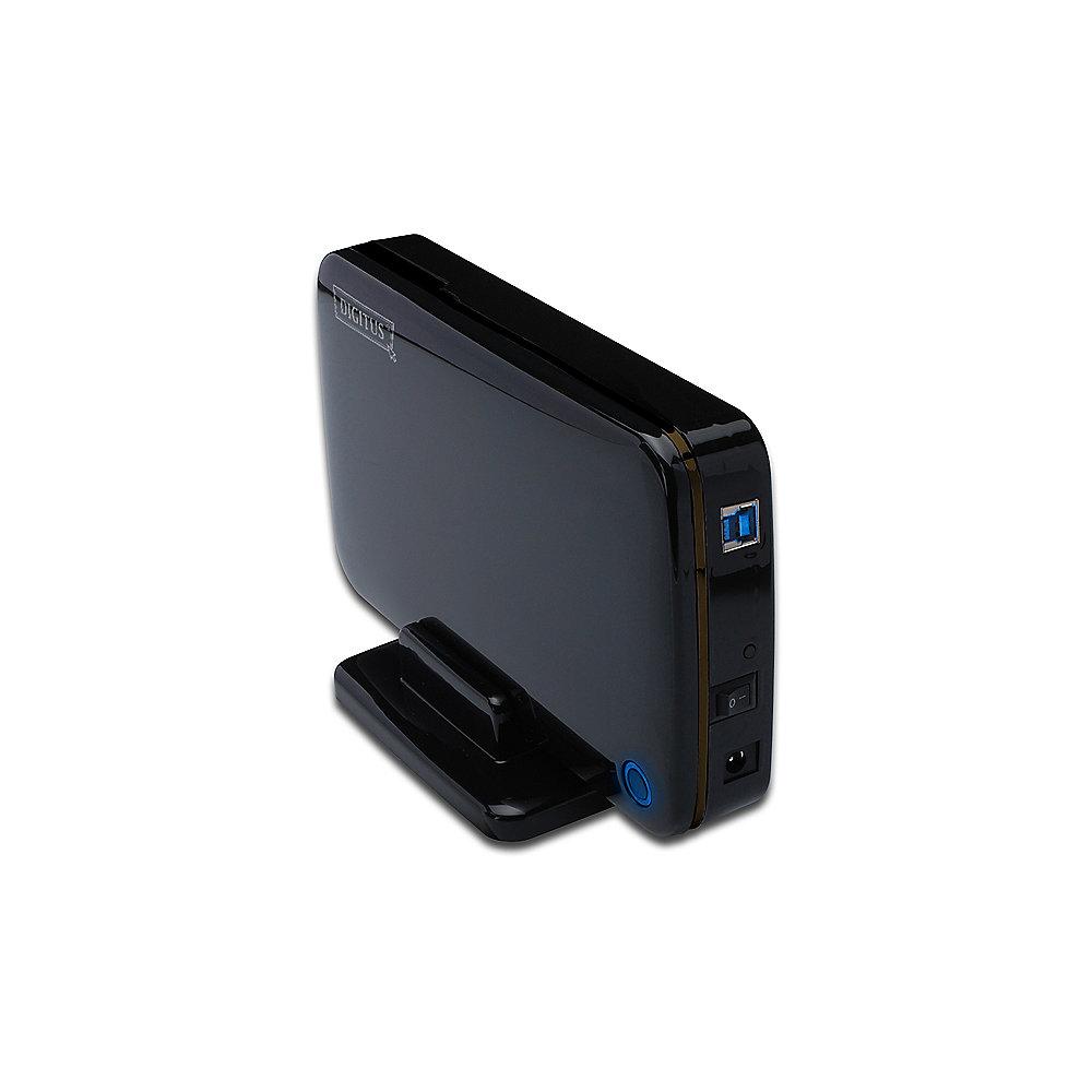 DIGITUS Externes Festplattengehäuse für 3,5" SATA zu USB 3.0