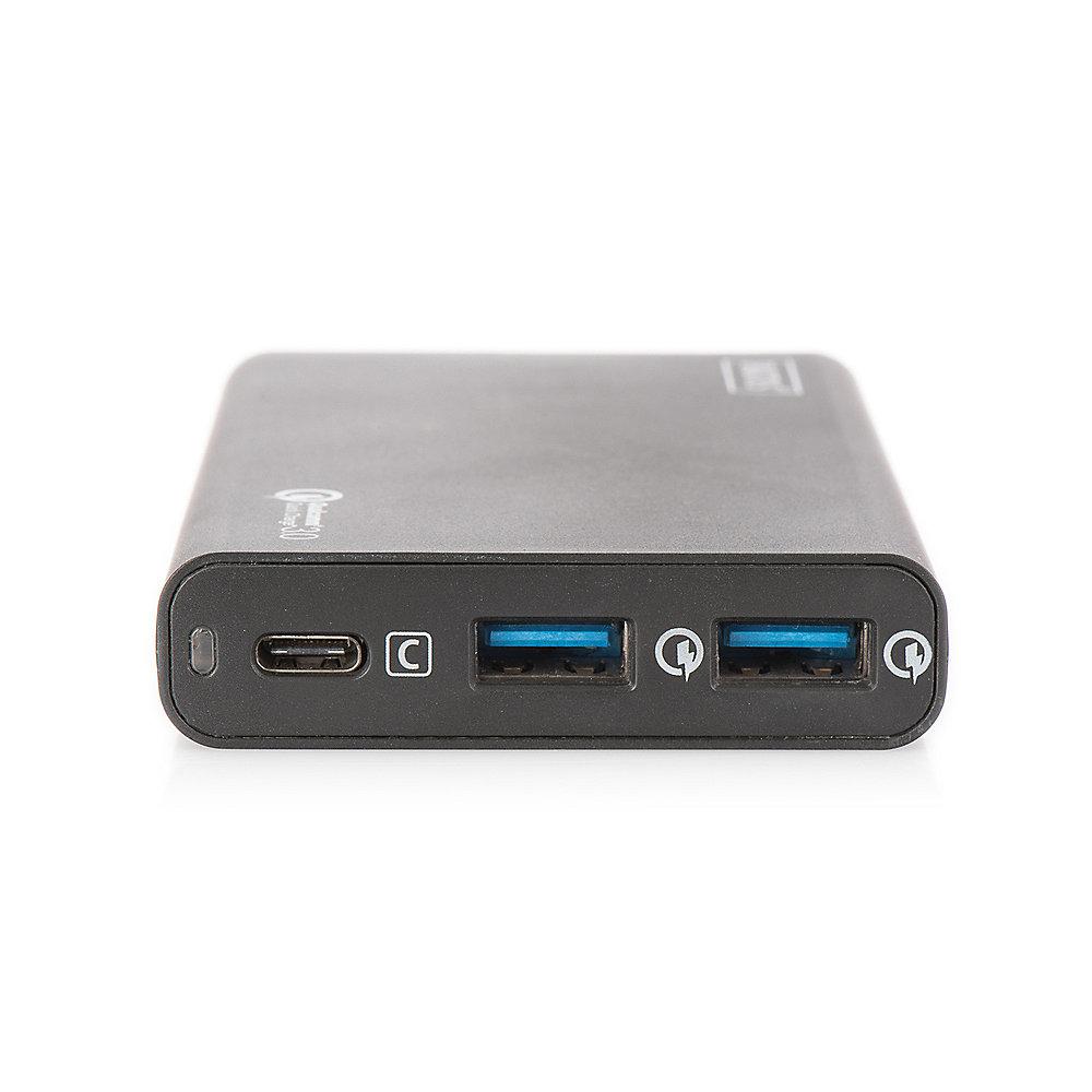 Digitus Universal Travel USB-Ladestation 40W 2x USB A schwarz