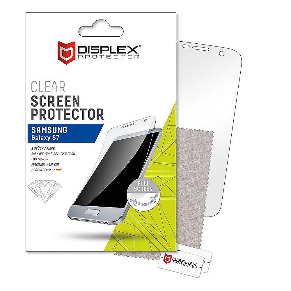 Displex Full-Screen-Folie Easy-On für Samsung Galaxy S7 edge, Displex, Full-Screen-Folie, Easy-On, Samsung, Galaxy, S7, edge