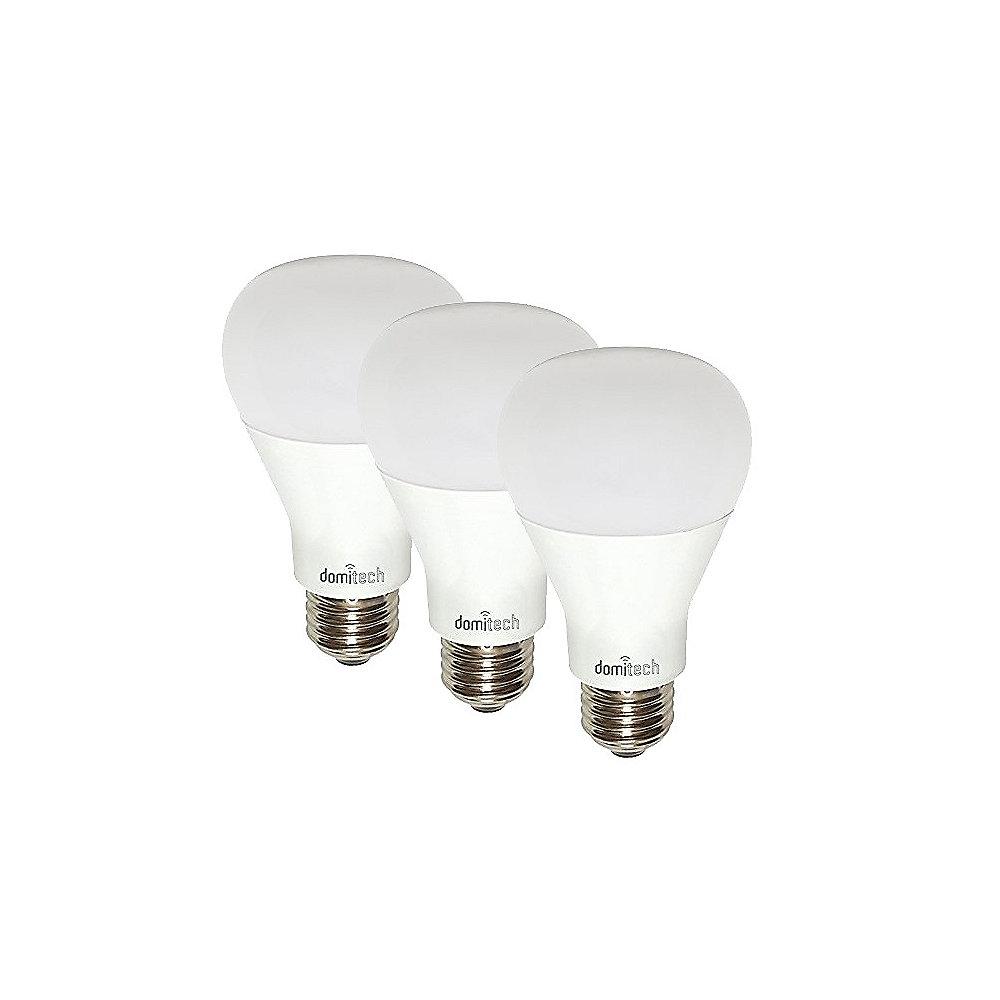 Domi Tech 3er Set ZBulb dimmbare LED Leuchte weiß DE Z-Wave, Domi, Tech, 3er, Set, ZBulb, dimmbare, LED, Leuchte, weiß, DE, Z-Wave