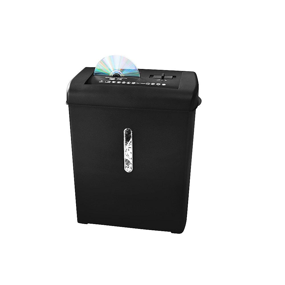 Ednet Shredder X7CD Aktenvernichter CD/DVD/Kreditkarten Partikelschnitt (91607)