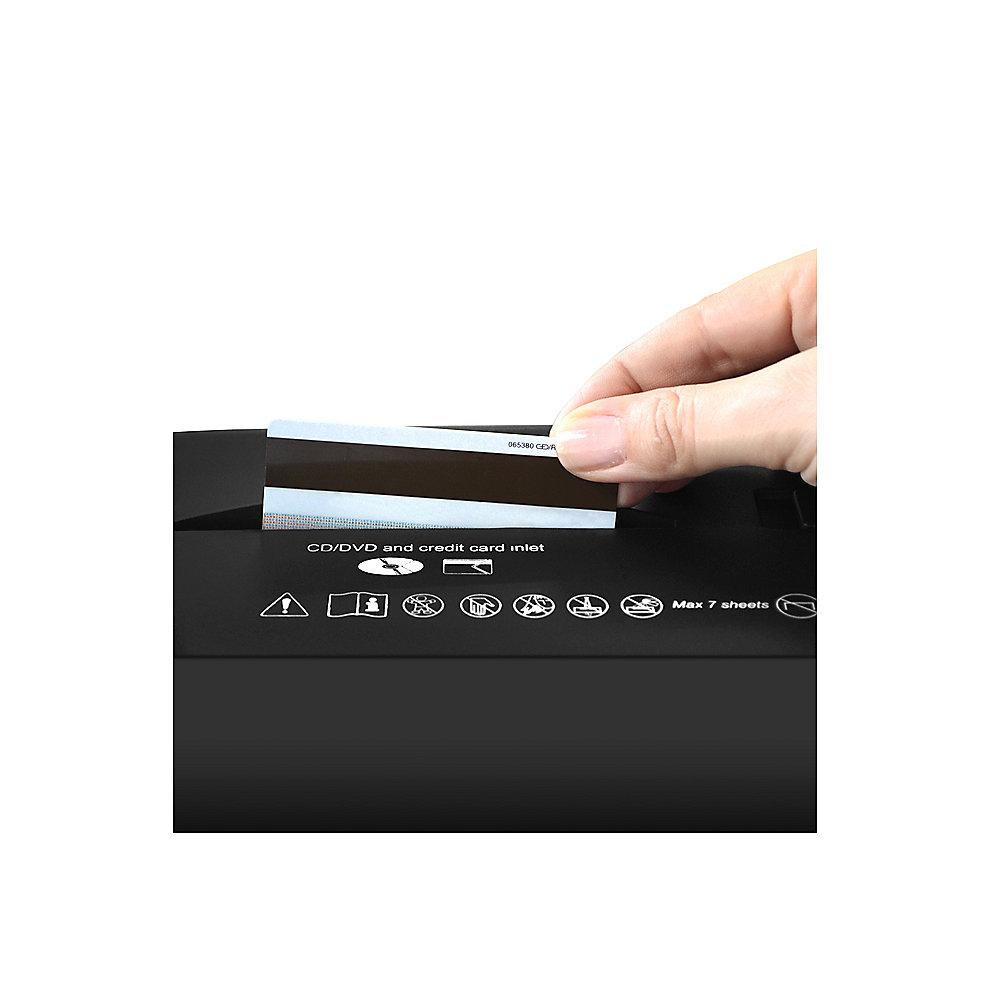 Ednet Shredder X7CD Aktenvernichter CD/DVD/Kreditkarten Partikelschnitt (91607), Ednet, Shredder, X7CD, Aktenvernichter, CD/DVD/Kreditkarten, Partikelschnitt, 91607,
