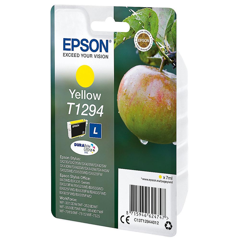 Epson C13T12944012 Druckerpatrone T1294 gelb
