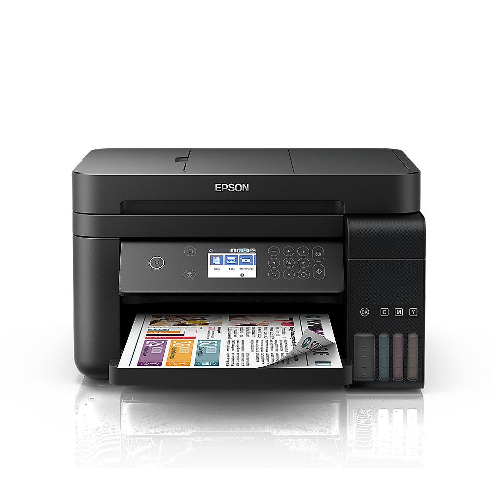 EPSON EcoTank ET-3750 Drucker Scanner Kopierer WLAN   3 Jahre Garantie*