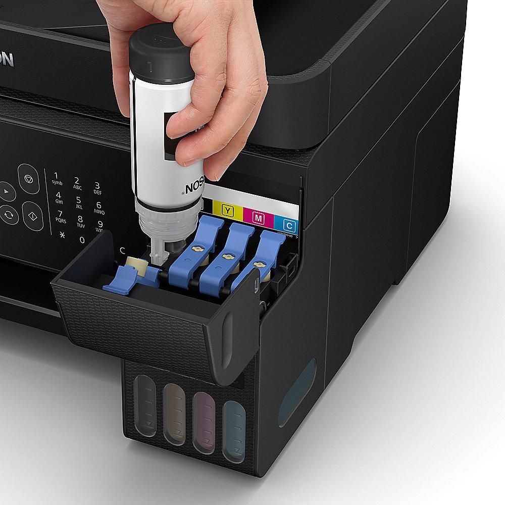 EPSON EcoTank ET-4700 Multifunktionsdrucker Scanner Kopierer Fax LAN WLAN