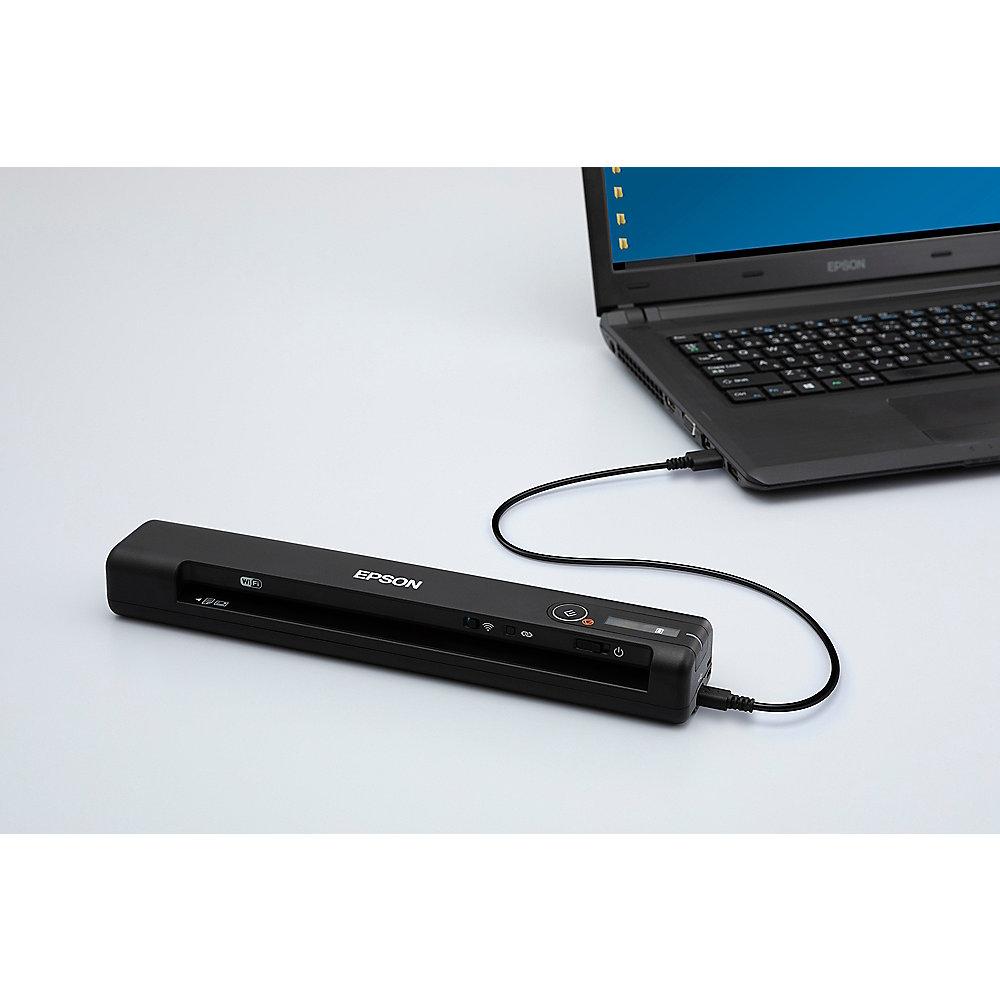 EPSON WorkForce ES-60W mobiler Scanner WLAN USB, EPSON, WorkForce, ES-60W, mobiler, Scanner, WLAN, USB