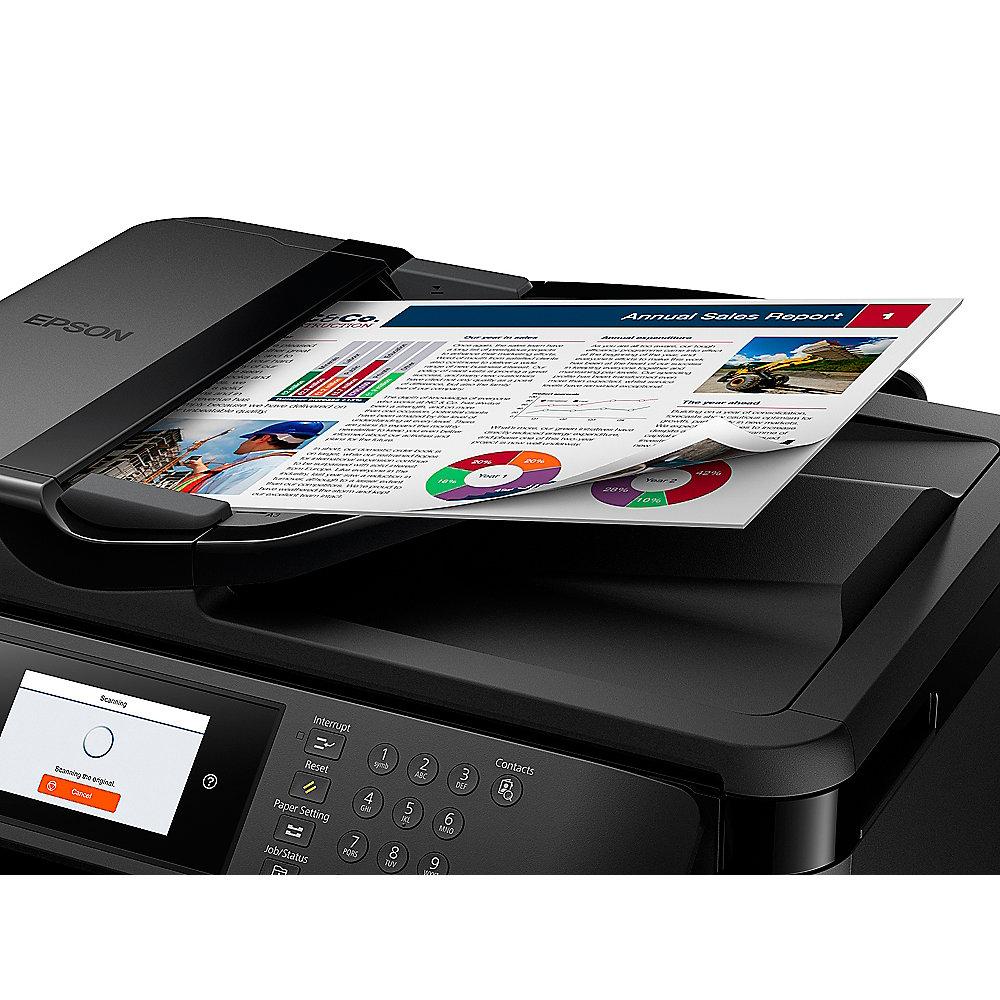 EPSON WorkForce WF-7720DTWF Multifunktionsdrucker Scanner Kopierer Fax WLAN A3, EPSON, WorkForce, WF-7720DTWF, Multifunktionsdrucker, Scanner, Kopierer, Fax, WLAN, A3