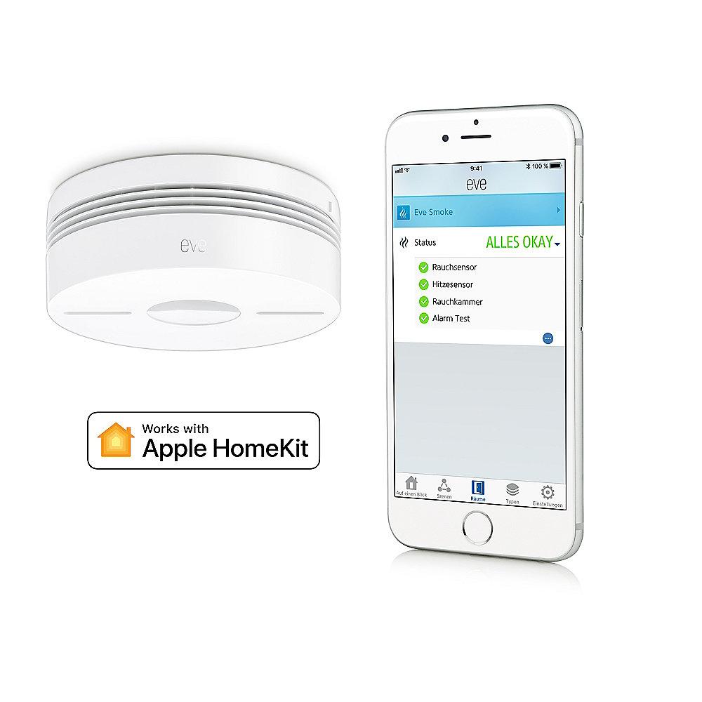 Eve Smoke - Rauch- und Hitzewarnmelder mit Apple HomeKit-Technologie