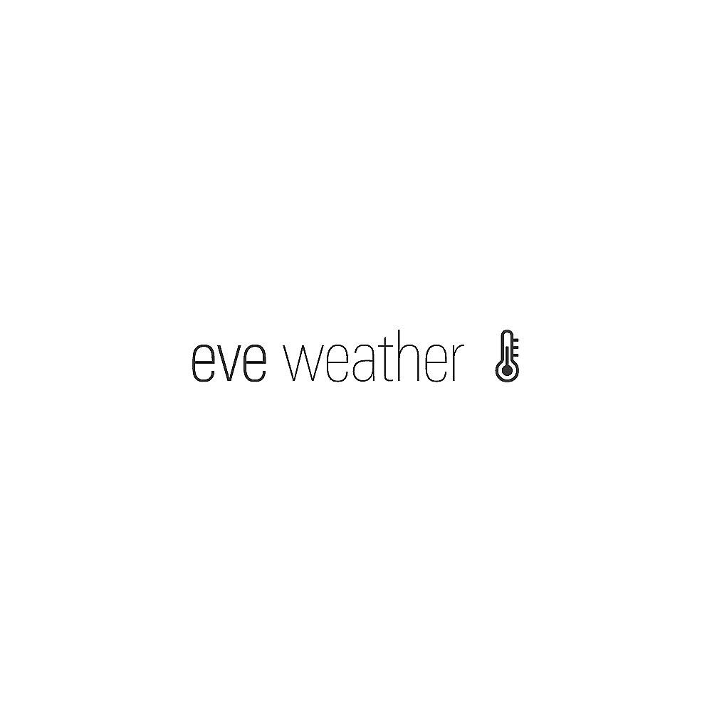 Eve Weather kabelloser Außensensor für Apple HomeKit