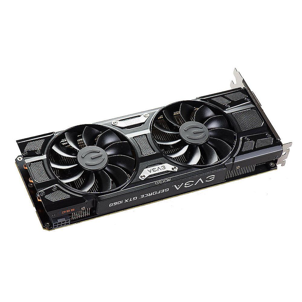 EVGA GeForce GTX 1060 SSC Gaming ACX 3.0 6GB GDDR5 DVI/HDMI/3xDP Grafikkarte