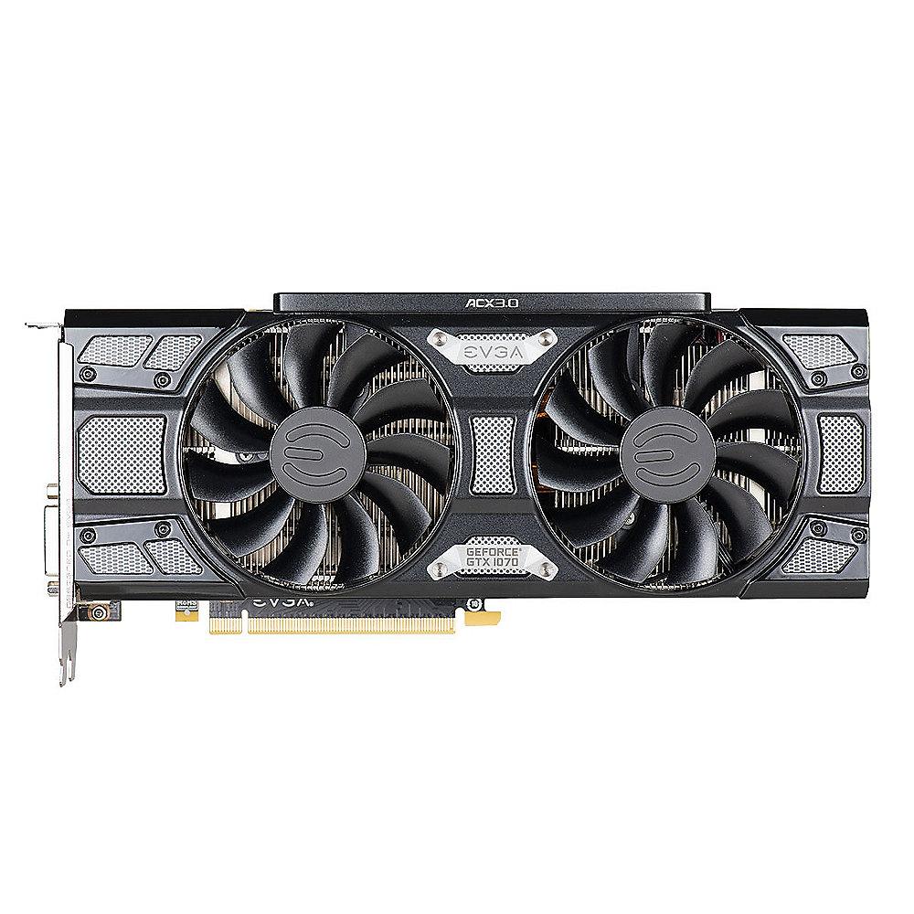 EVGA GeForce GTX 1070 SC Gaming ACX 3.0 Black Ed. 8GB DVI/HDMI/3xDP Grafikkarte