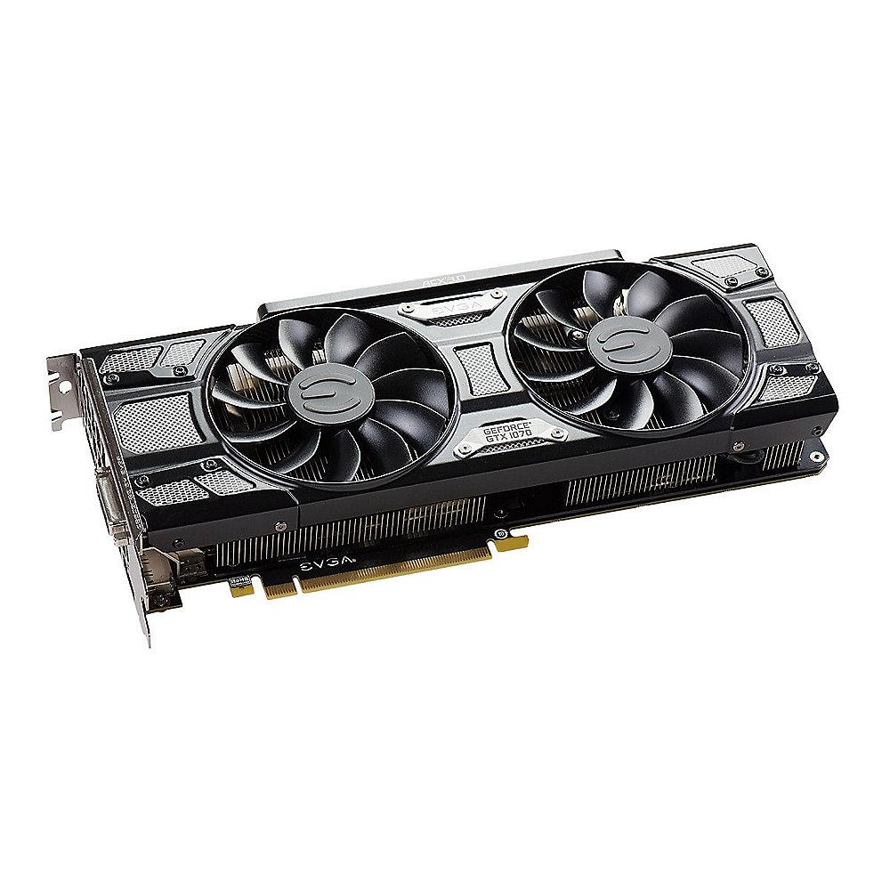 EVGA GeForce GTX 1070 SC Gaming ACX 3.0 Black Ed. 8GB DVI/HDMI/3xDP Grafikkarte