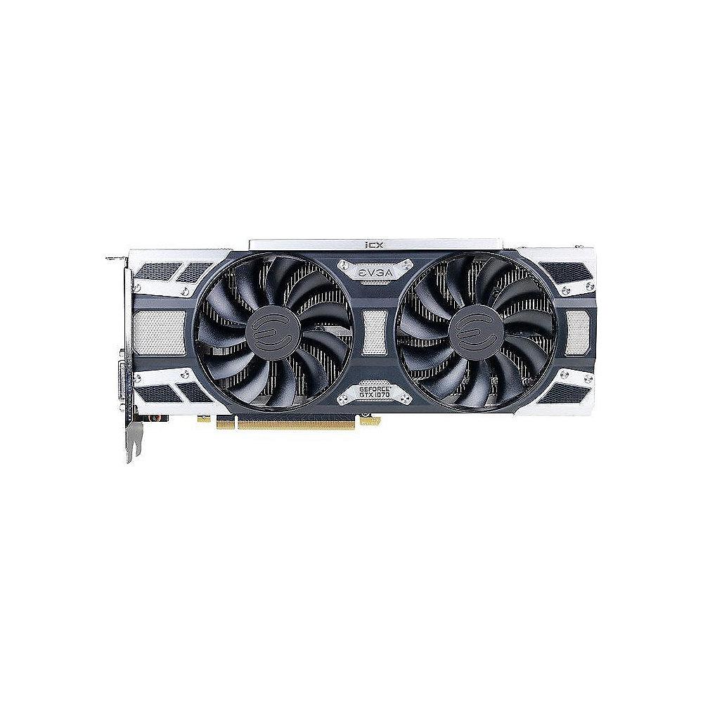 EVGA GeForce GTX 1070 SC Gaming iCX 8GB GDDR5 DVI/HDMI/3xDP Grafikkarte