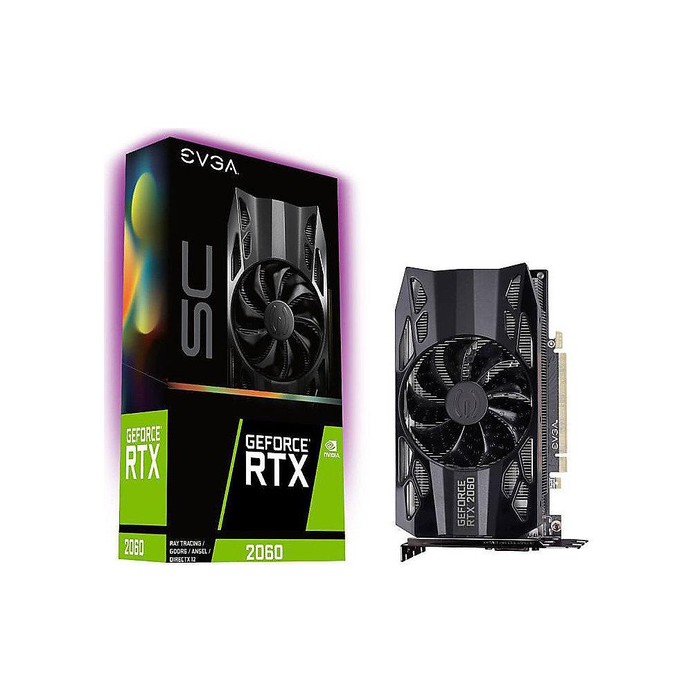 EVGA GeForce RTX 2060 SC 6GB GDDR6 Grafikkarte DP/HDMI/DVI