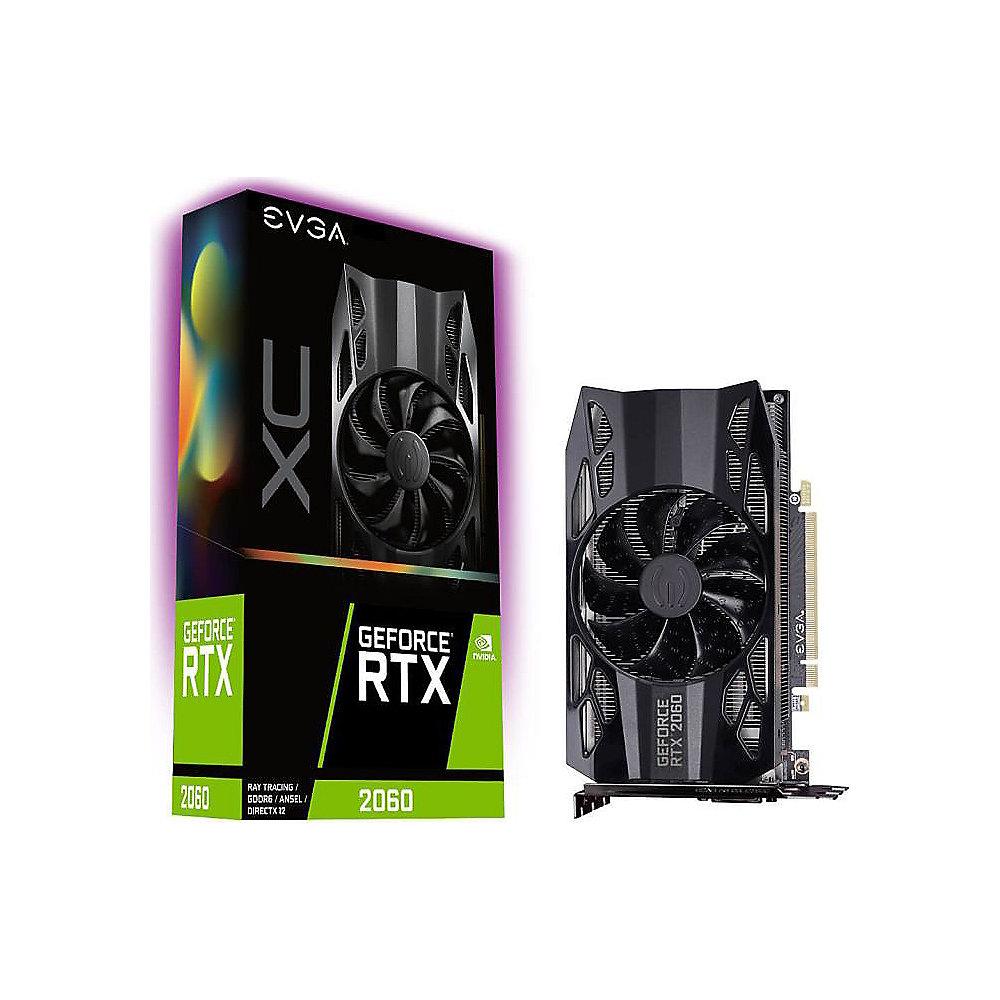 EVGA GeForce RTX 2060 XC 6GB GDDR6 Grafikkarte DP/HDMI/DVI, EVGA, GeForce, RTX, 2060, XC, 6GB, GDDR6, Grafikkarte, DP/HDMI/DVI