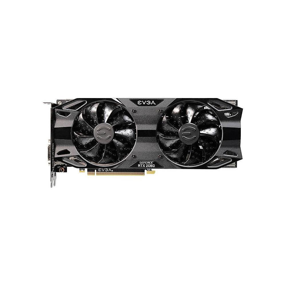 EVGA GeForce RTX 2060 XC Ultra 6GB GDDR6 Grafikkarte 2xDP/HDMI/DVI, EVGA, GeForce, RTX, 2060, XC, Ultra, 6GB, GDDR6, Grafikkarte, 2xDP/HDMI/DVI