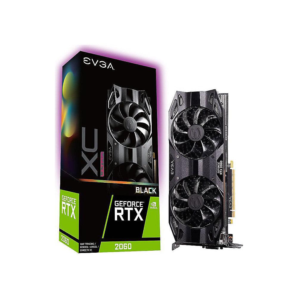 EVGA GeForce RTX 2060 XC Ultra Black 6GB GDDR6 Grafikkarte 2xDP/HDMI/DVI