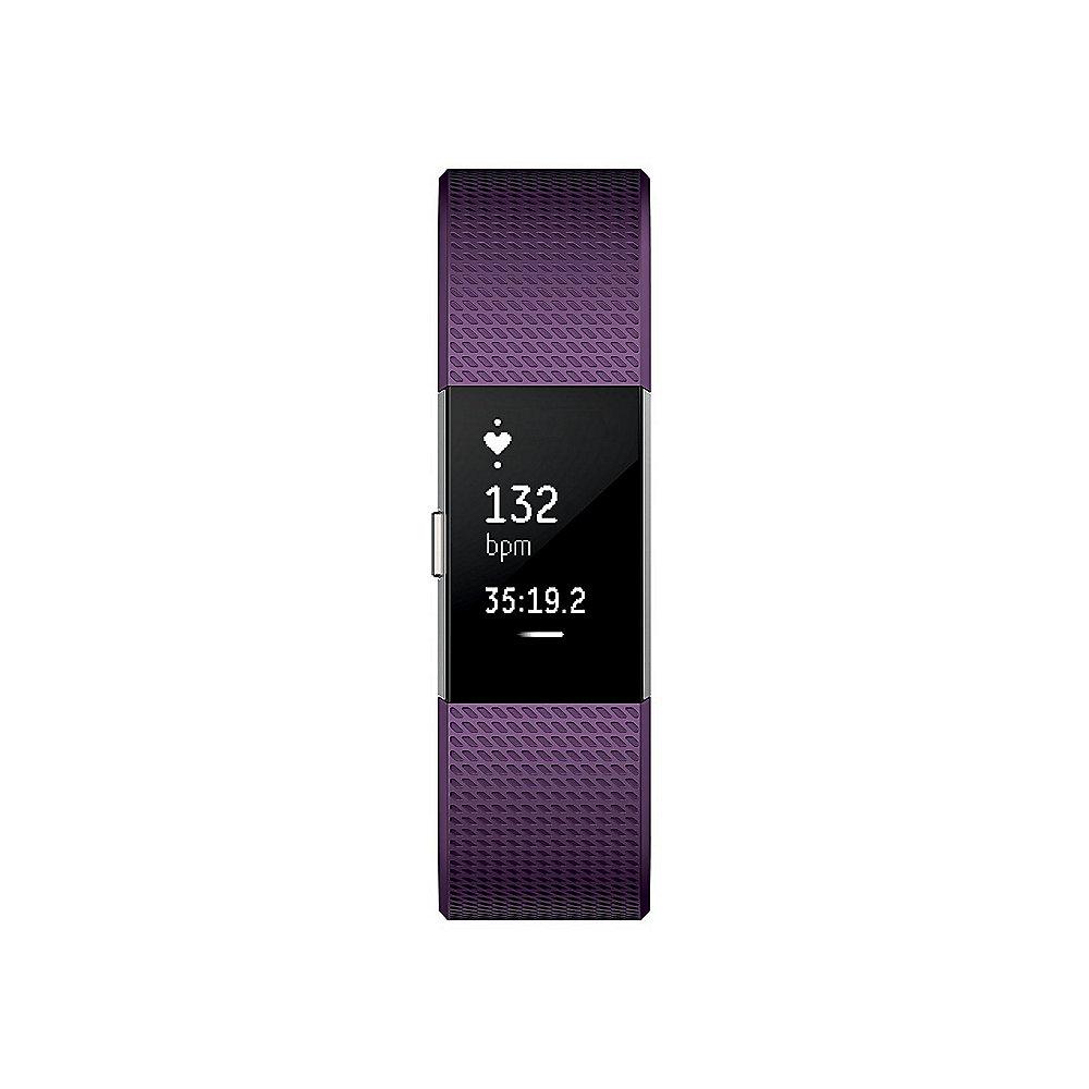 Fitbit Charge 2 Armband zur Herzfrequenz- und Fitnessaufzeichnung pflaume large, Fitbit, Charge, 2, Armband, zur, Herzfrequenz-, Fitnessaufzeichnung, pflaume, large