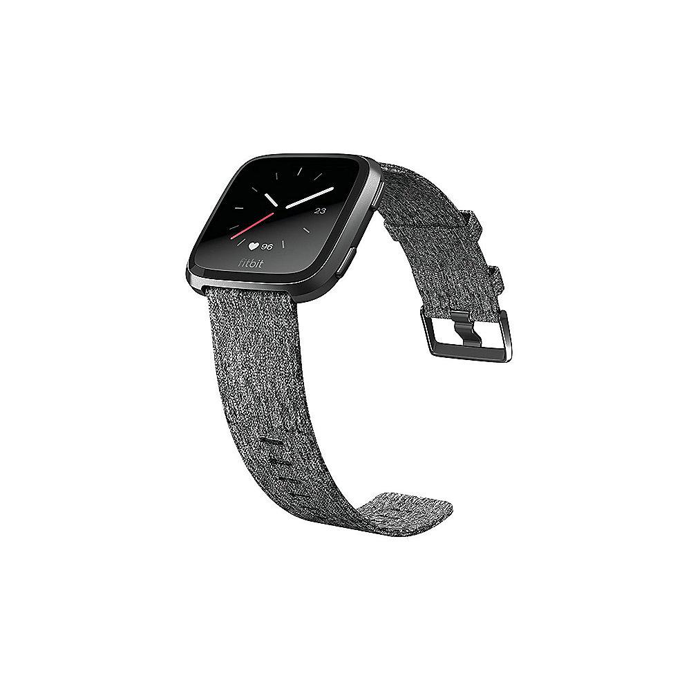 Fitbit Versa Gesundheits- und Fitness-Smartwatch charcoal - Special Edition, Fitbit, Versa, Gesundheits-, Fitness-Smartwatch, charcoal, Special, Edition