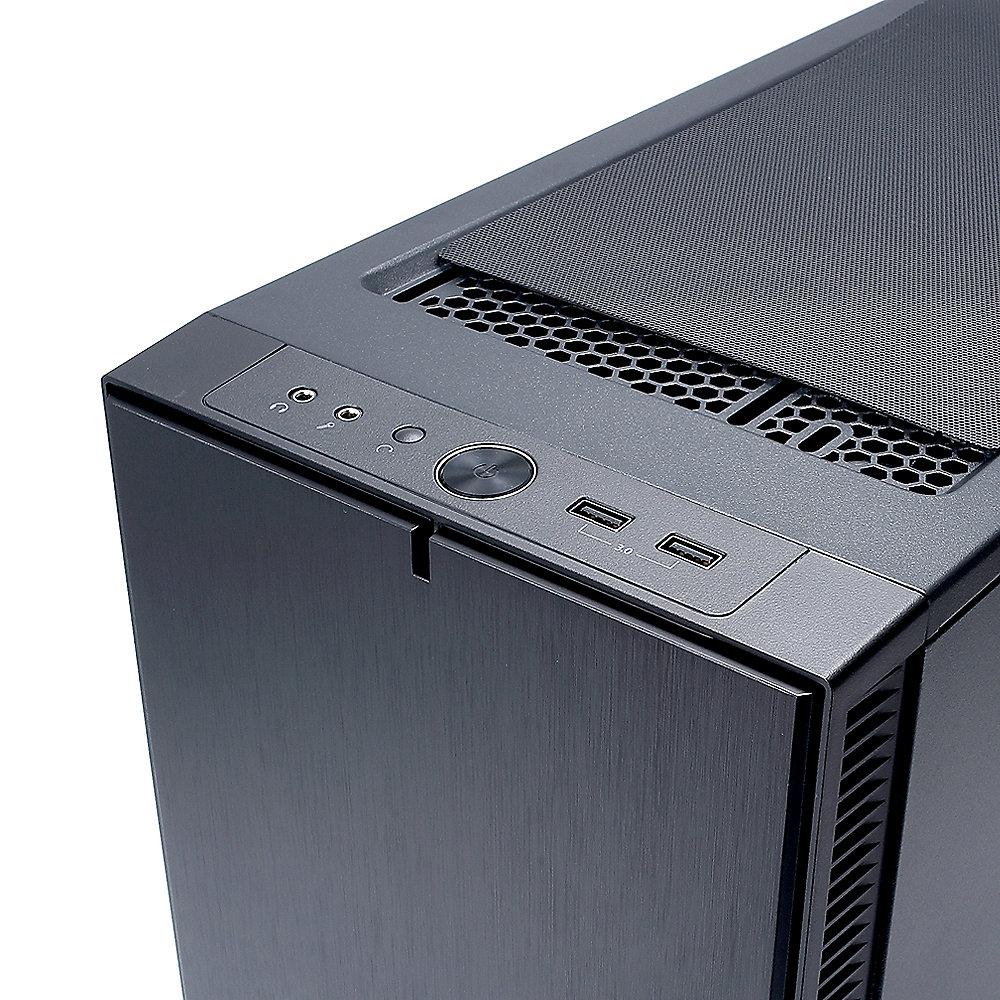 Fractal Design Define C ATX Gaming Gehäuse mit Seitenfenster, schallgedämmt