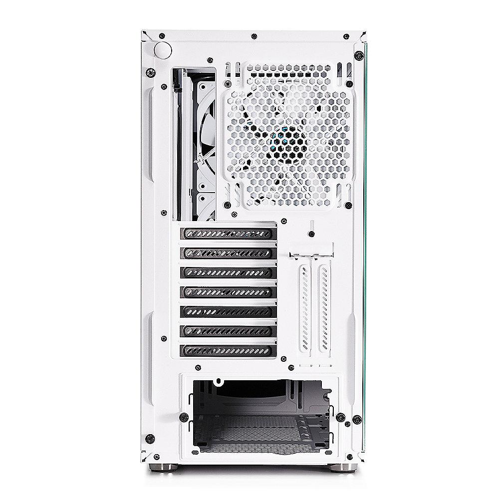 Fractal Design Define S2 USB-C White TG ATX Gaming Gehäuse, schallgedämmt