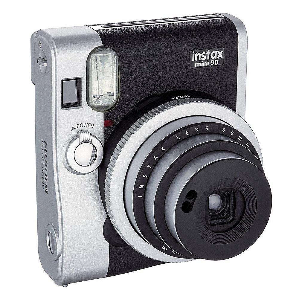 Fujifilm Instax Mini 90 neo Sofortbildkamera schwarz, Fujifilm, Instax, Mini, 90, neo, Sofortbildkamera, schwarz
