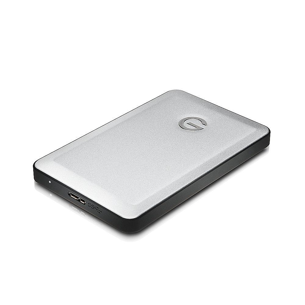 G-Technology G-DRIVE Mobile 1TB USB3.0 2,5zoll SATA600 7200rpm silber