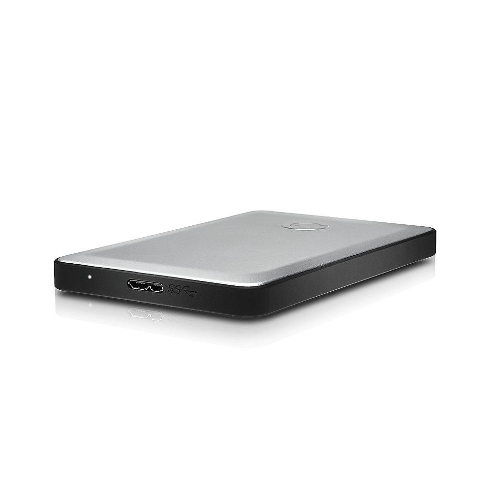 G-Technology G-DRIVE Mobile 1TB USB3.0 2,5zoll SATA600 7200rpm silber