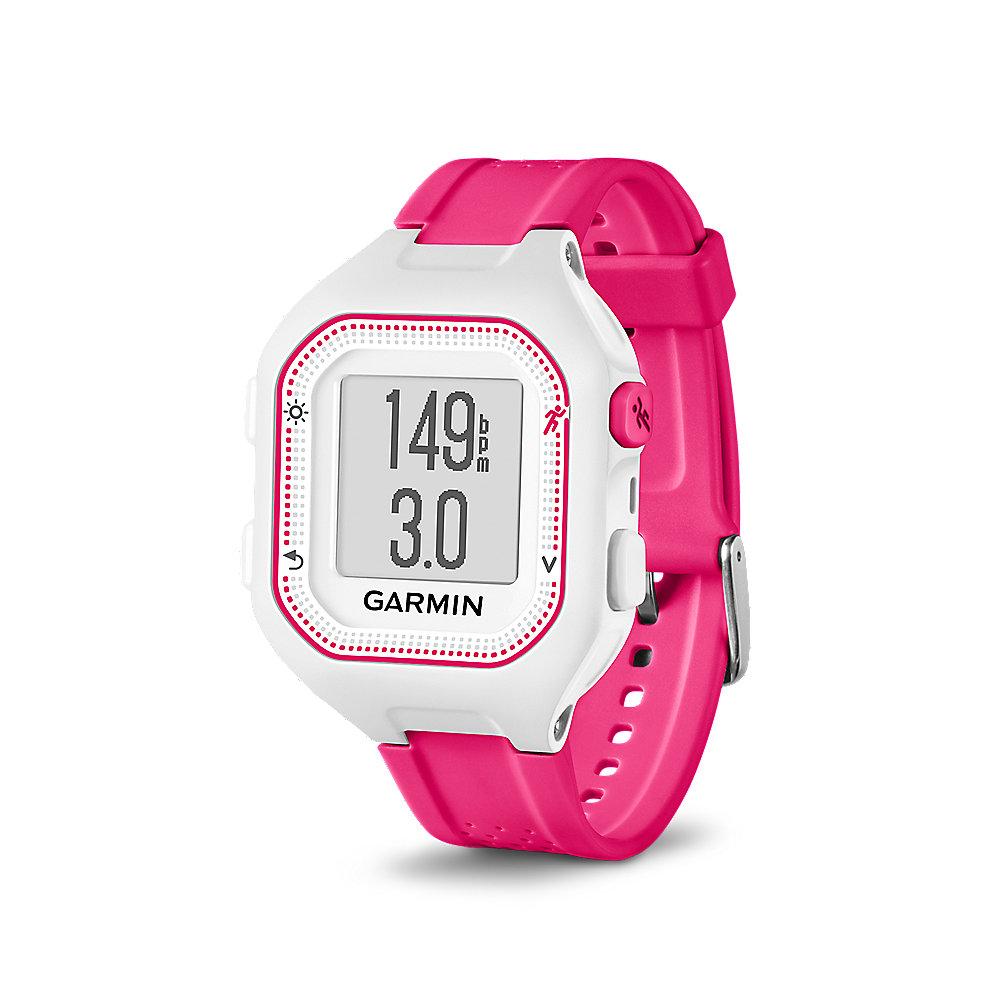 Garmin Forerunner 25 weiß/pink Fitnesstracker, Garmin, Forerunner, 25, weiß/pink, Fitnesstracker