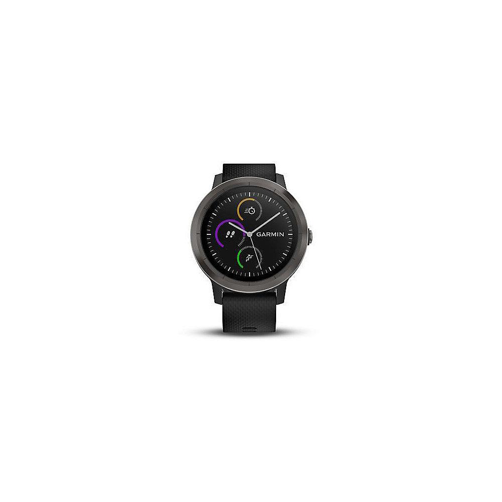 Garmin vivoactive 3 Smartwatch Schwarz/Schiefer