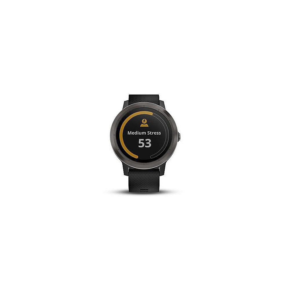 Garmin vivoactive 3 Smartwatch Schwarz/Schiefer