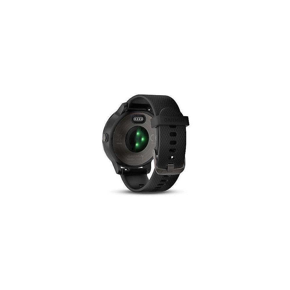 Garmin vivoactive 3 Smartwatch Schwarz/Schiefer, Garmin, vivoactive, 3, Smartwatch, Schwarz/Schiefer