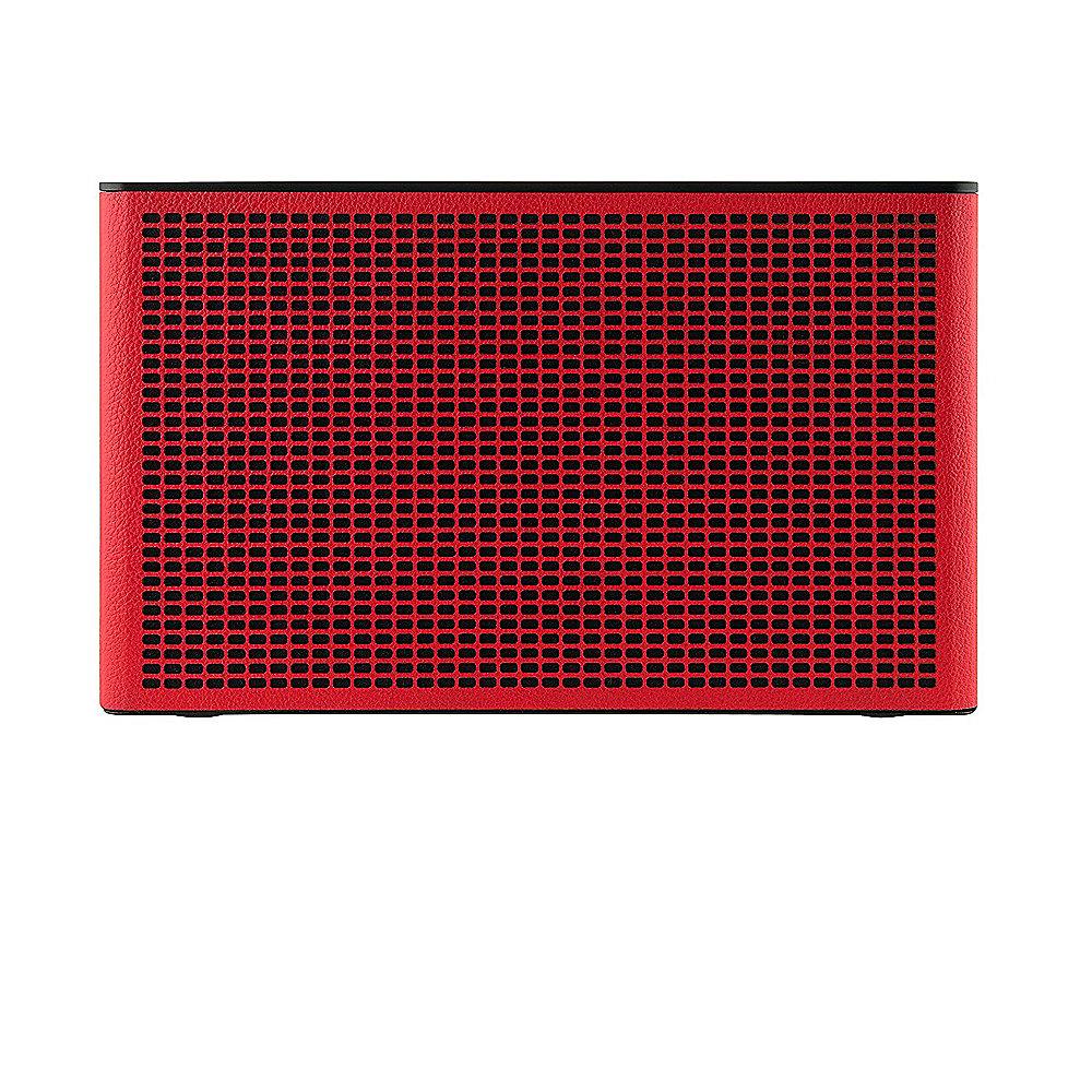 Geneva ACUSTICA/Lounge Bluetooth Lautsprecher und Line-Eingang - rot