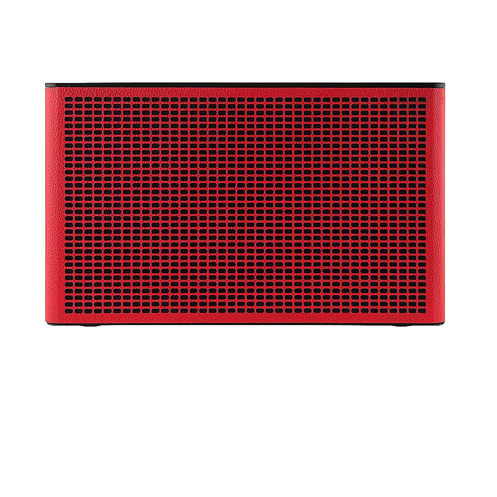 Geneva ACUSTICA/Lounge Bluetooth Lautsprecher und Line-Eingang - rot