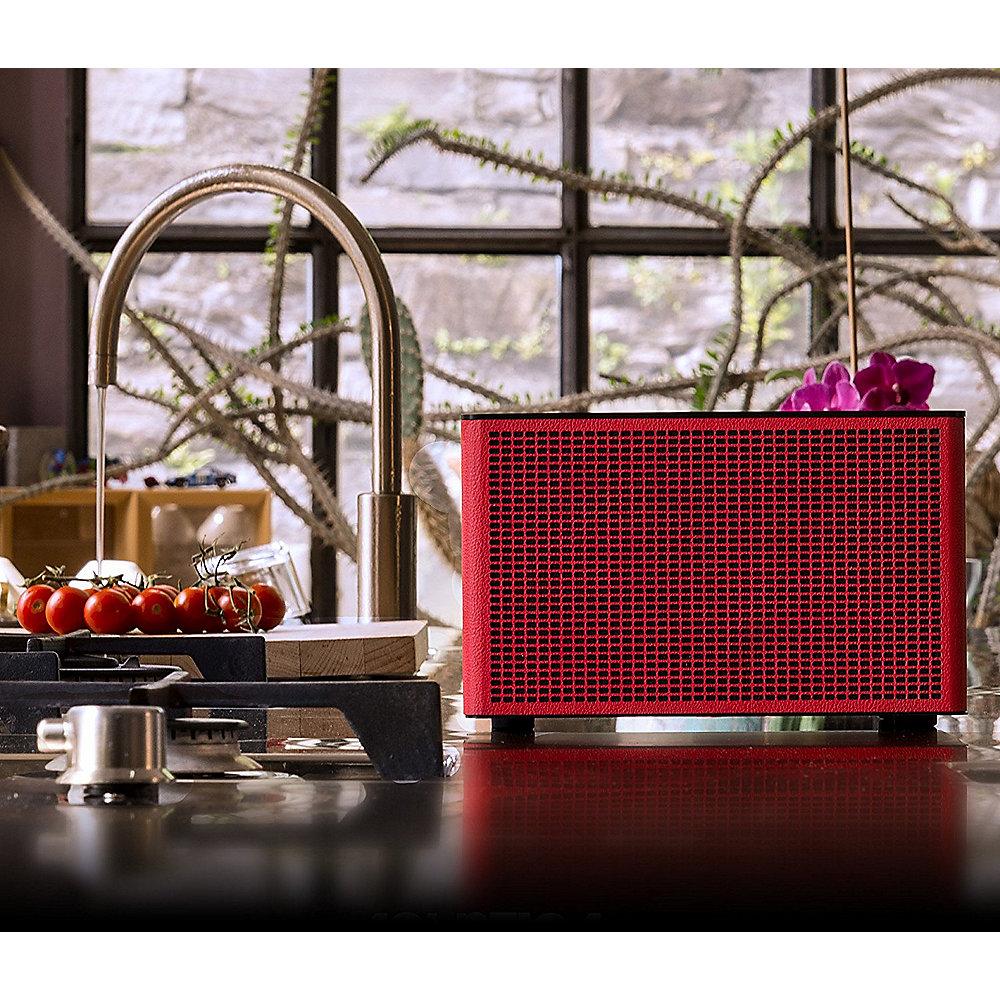 Geneva ACUSTICA/Lounge Bluetooth Lautsprecher und Line-Eingang - rot, Geneva, ACUSTICA/Lounge, Bluetooth, Lautsprecher, Line-Eingang, rot