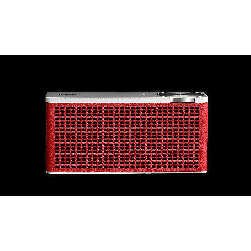 Geneva Touring/XS Tragbarer Bluetooth HiFi Lautsprecher - rot