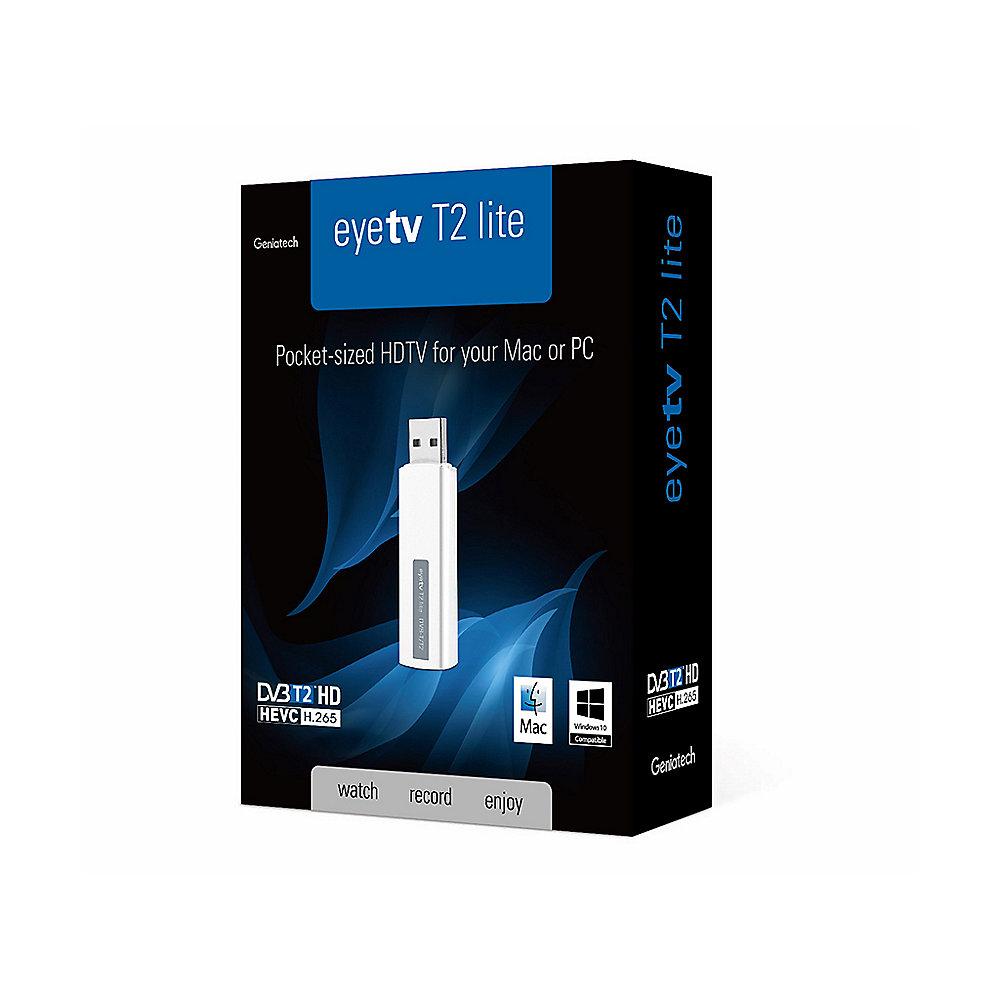 GeniaTech EyeTV T2 lite TV-Stick für DVB-T, DVB-T2, DVB-T2 HD HEVC (DE only!), GeniaTech, EyeTV, T2, lite, TV-Stick, DVB-T, DVB-T2, DVB-T2, HD, HEVC, DE, only!,