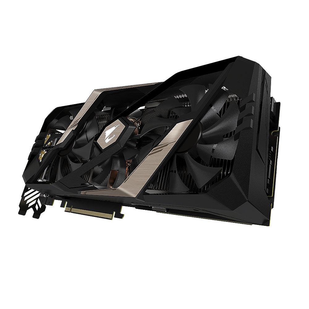 Gigabyte Aorus GeForce RTX 2070 8GB GDDR6 Grafikkarte 3xHDMI/3xDP/USB-C