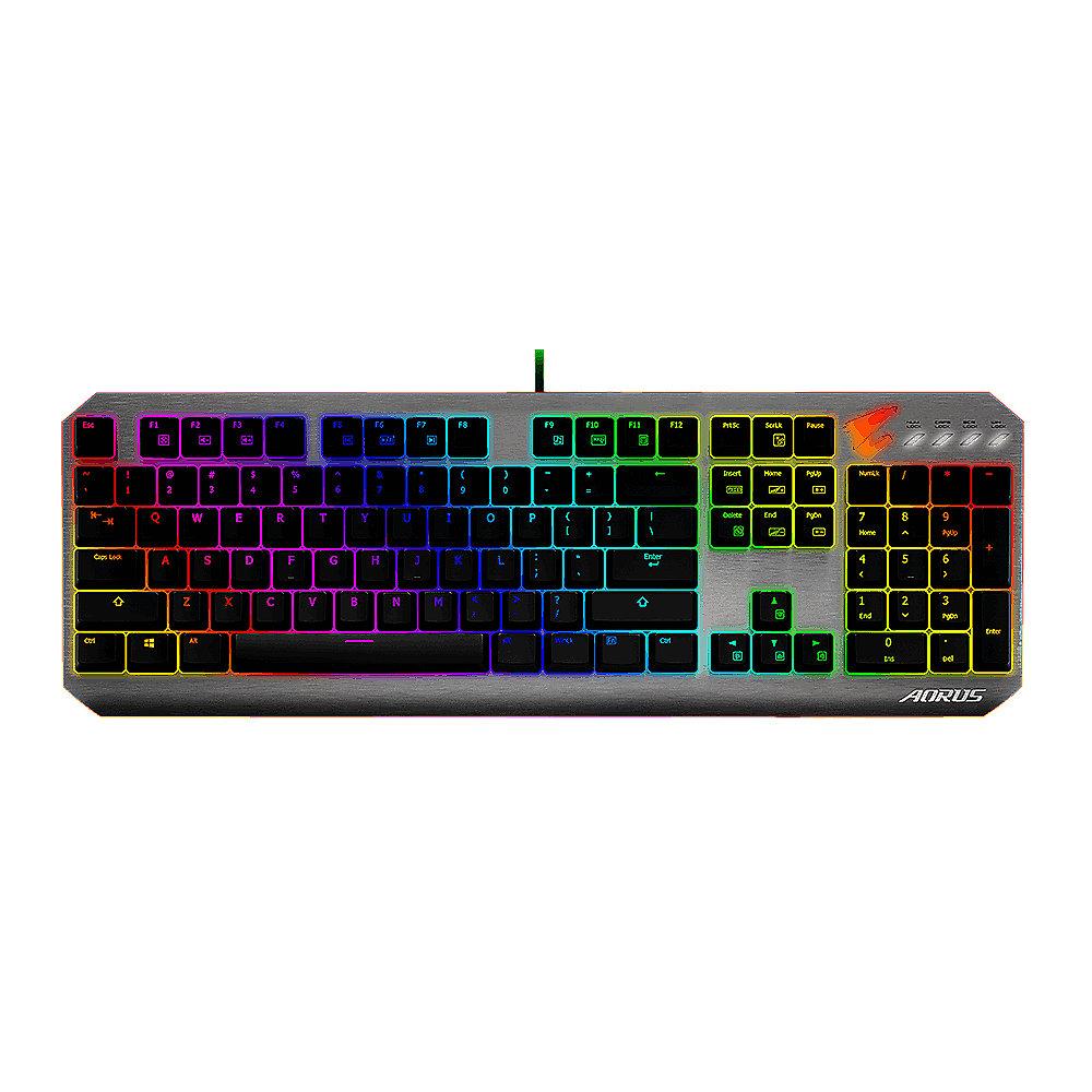 Gigabyte Aorus K7 Gaming Tastatur, RGB Beleuchtung