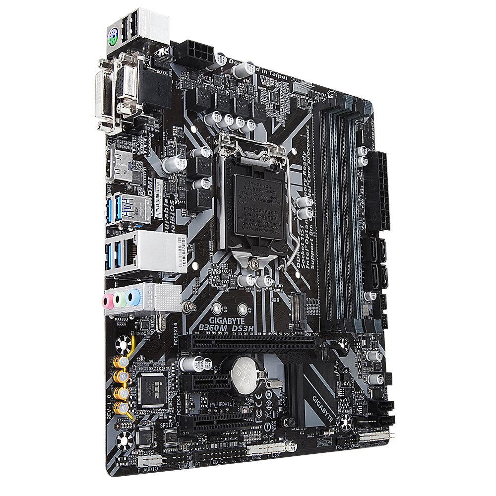 Gigabyte B360M DS3H mATX Mainboard 1151v2 (Coffee Lake)