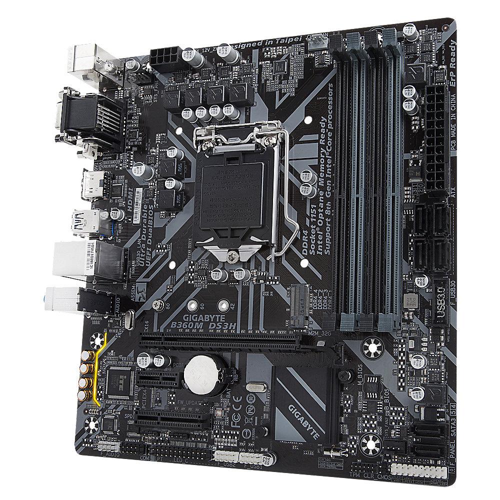 Gigabyte B360M DS3H mATX Mainboard 1151v2 (Coffee Lake)