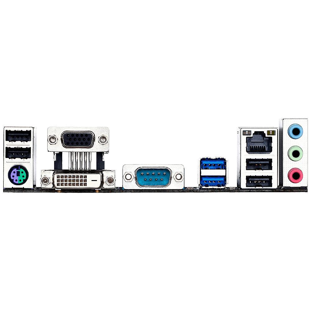 Gigabyte GA-H110M-S2PV GL/USB3.0/SATA600/VGA/DVI mATX Mainboard Sockel 1151