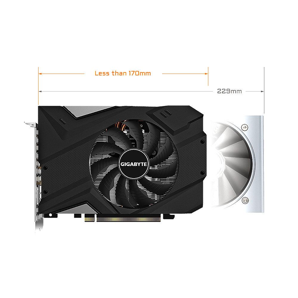 Gigabyte GeForce RTX 2060 ITX OC 6GB GDDR6 Grafikkarte HDMI/3xDP