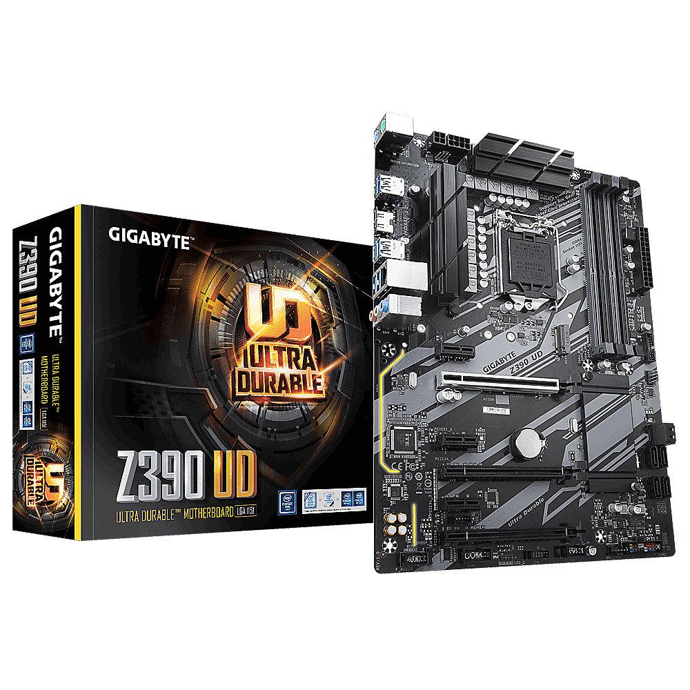 Gigabyte Z390 UD ATX Mainboard Sockel 1151 HDMI/M.2/USB3.0